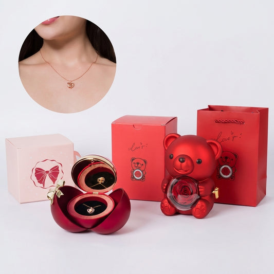 COLLAR BOLA ROJA